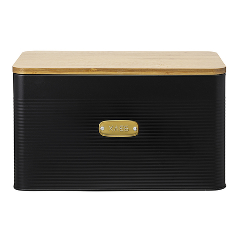 Хлебница 33.7х18х22см Smart Solutions Irmel графит