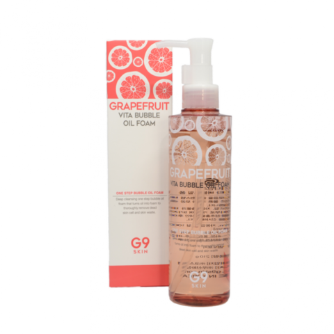 G9SKIN Grapefruit Vita Bubble Oil Foam 210гр