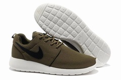 Nike Roshe Run Material Brown White