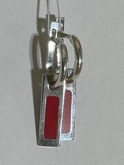 Грассе (серьги из серебра)