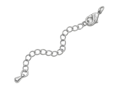 Карабин 12х6мм, с удлинителем (капля)