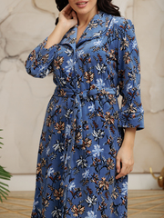 4006 Халат на пуговицах