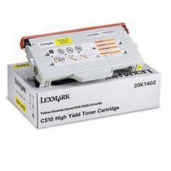 Тонер-картридж для принтеров Lexmark C510 желтый (yellow). Ресурс 6600 стр (20K1402)