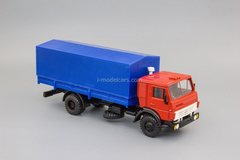 KAMAZ-5325 flatbed truck with tarpaulin Elecon 1:43