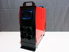 Автономный отопитель 12В 5кВт 4 выхода пульт B2 красный