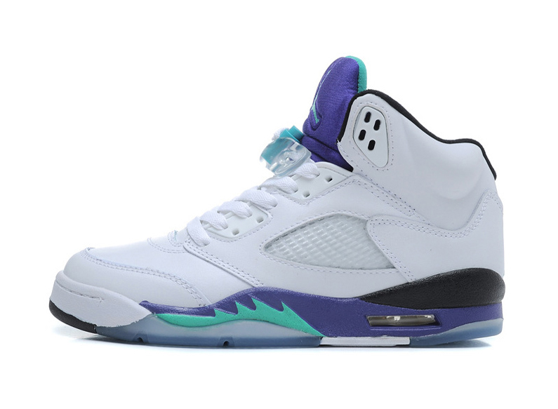 nike air jordan 5 grape