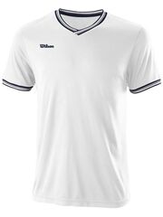 Теннисная футболка Wilson Team II High V-neck Men - white