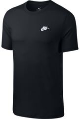 Теннисная футболка Nike NSW Club Tee M - black/white