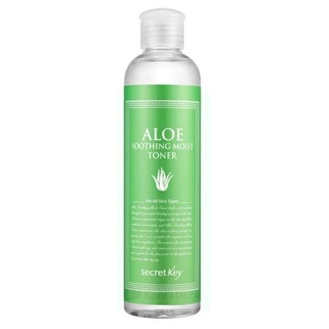 Secret Key Aloe Soothing Moist Toner Тоник для лица с экстрактом алоэ увлажняющий