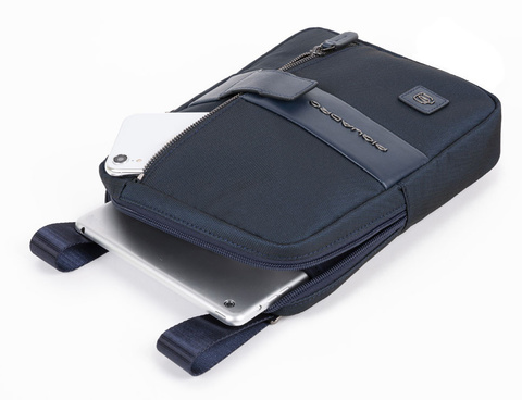 Сумка мужская Piquadro Tokyo CA1816S107/BLU тёмно-синий натур.кожа