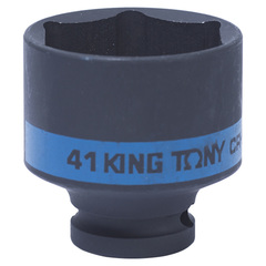 KING TONY (453541M) Головка торцевая ударная шестигранная 1/2", 41 мм