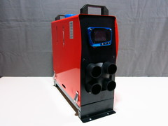 Автономный отопитель 12В 5кВт 4 выхода пульт B2 красный