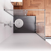 Am.Pm W87G-403-12090-MТ Sunny душ огражд прямоугольн, раздвижн двери 120x90 серебро,стекло прозрачн