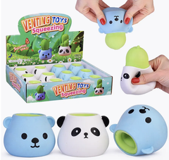 Антистресс Панда с Кактусом, в уп 12шт. цена шт.