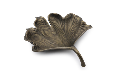 Блюдо декоративное Garda Decor Лист гинкго 69-1117210