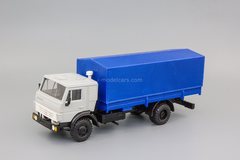 KAMAZ-5325 flatbed truck with tarpaulin Elecon 1:43