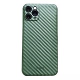 Ультратонкий чехол с защитой камеры K-Doo Air Carbon для iPhone 11 Pro Max (Зеленый)