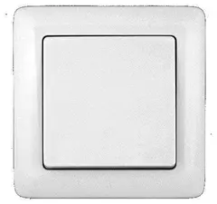 DEKraft Выключатель С/У 1 кл 6А 250В белый VS16-133-B