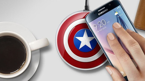 Samsung Pad Wireless Charger Capitan America
