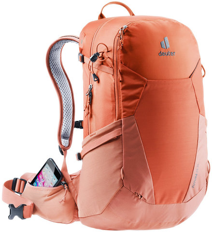 Картинка рюкзак туристический Deuter Futura 25 SL paprika-sienna - 7