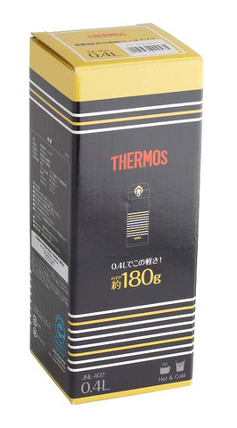 Термос Thermos JNL-402 (NV-Y) 0.4л. синий/белый (924575)