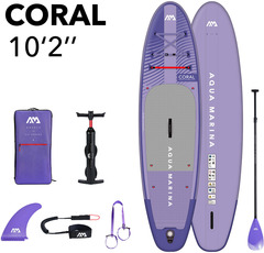 Сапборд комплект Aqua Marina Coral  10'2" (Night Fade)