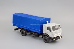 KAMAZ-5325 flatbed truck with tarpaulin Elecon 1:43