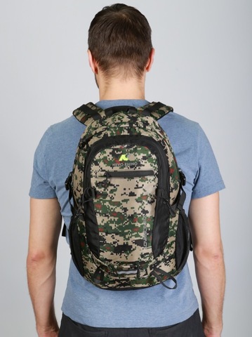 Картинка рюкзак туристический Nevo Rhino 9067-NW Camo Army Green - 10