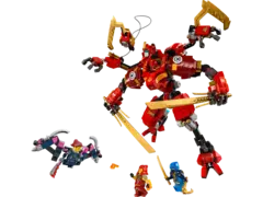 Конструктор LEGO Ninjago 71812 Робот ниндзя-альпинист Кая