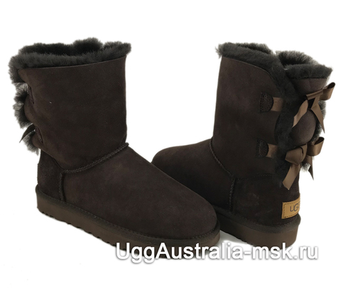 UGG Bailey Bow II Chocolate