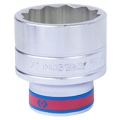 KING TONY (633064S) Головка торцевая стандартная двенадцатигранная 3/4", дюймовая 2"