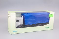 KAMAZ-5325 flatbed truck with tarpaulin Elecon 1:43