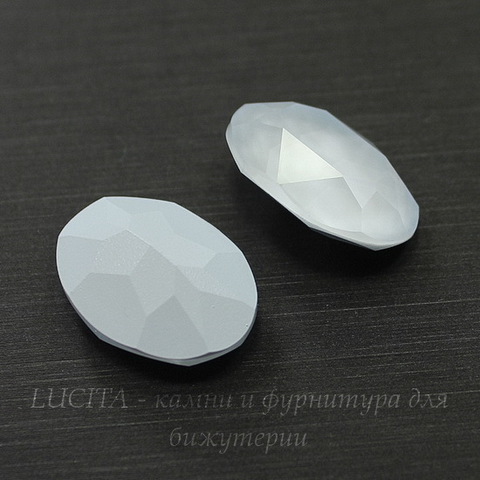 4120 Ювелирные стразы Сваровски Crystal Powder Blue (18х13 мм)