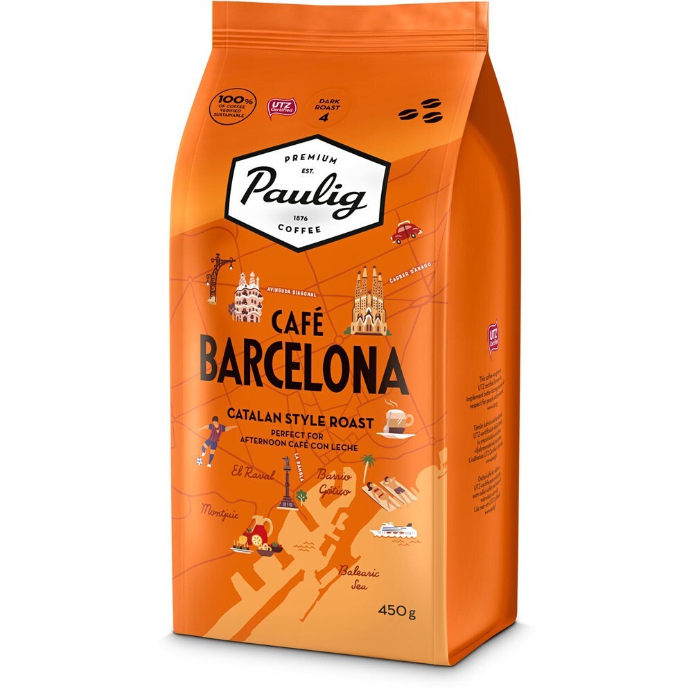 Купить Кофе В Зернах Paulig Dark