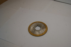 Фреза отрезная дисковая по металлу 80х3х22мм. z=64 Р6М5 СССР КИБ со шпонкой