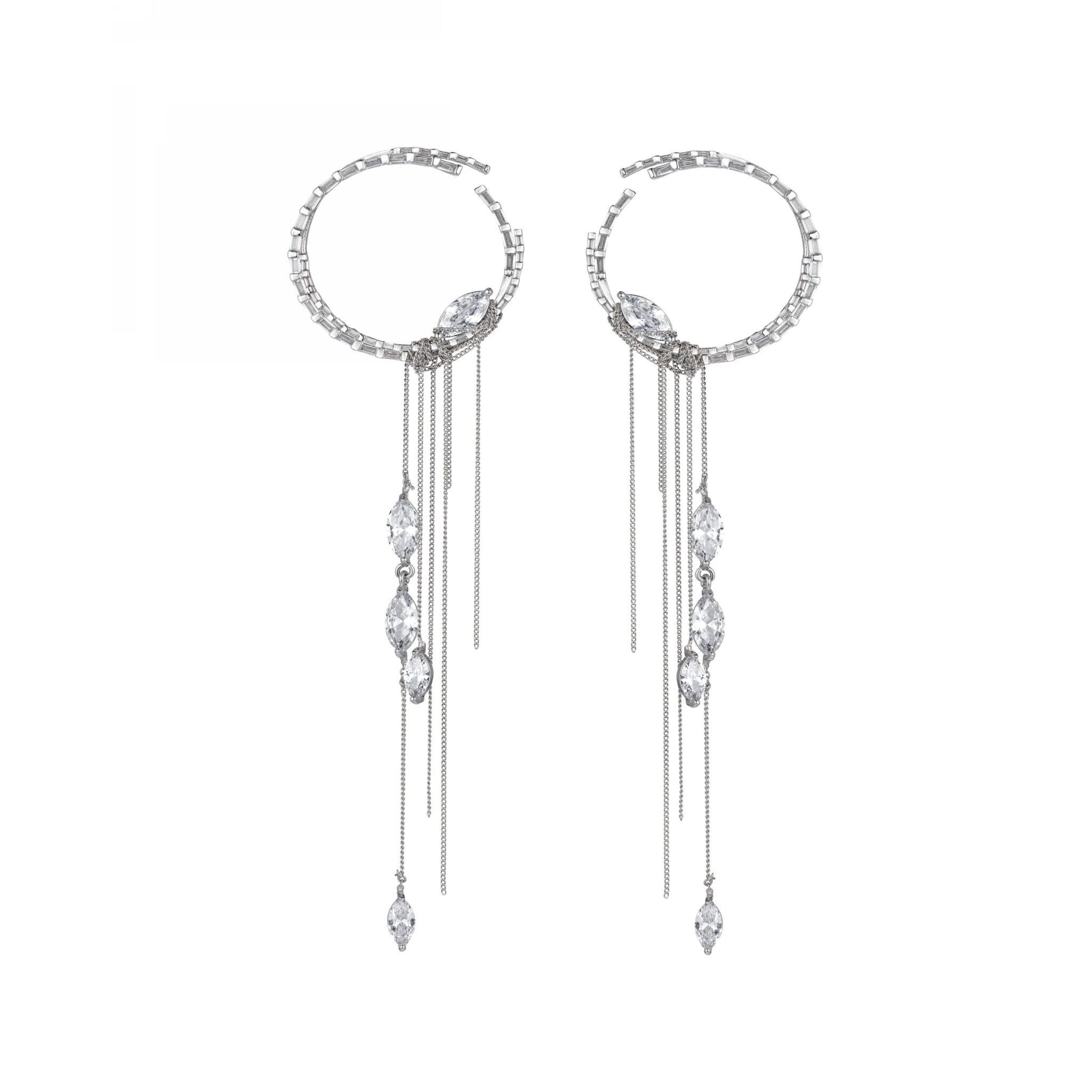 

Серьги Crush Earrings - Silver