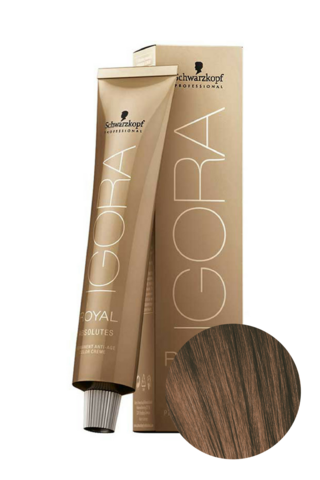 Краситель для волос Igora Absolutes Age Blend 6-460 Темный Русый Бежевый Шоколадный Schwarzkopf Professional, 60 мл