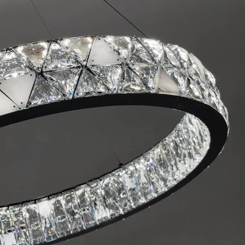 Подвесная светодиодная люстра Modelux ML.6982.800P CR