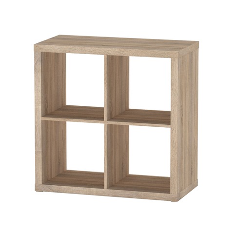 Cтеллаж Фора 4, 77*38*77 см, дуб беленый