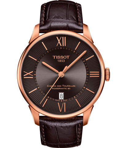 Наручные механические часы Tissot Chemin des Tourelles Powermatic 80 T099.407.36.448.00