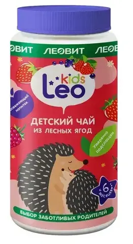 Детский чай Leo Kids туба из Лесных Ягод 200гр