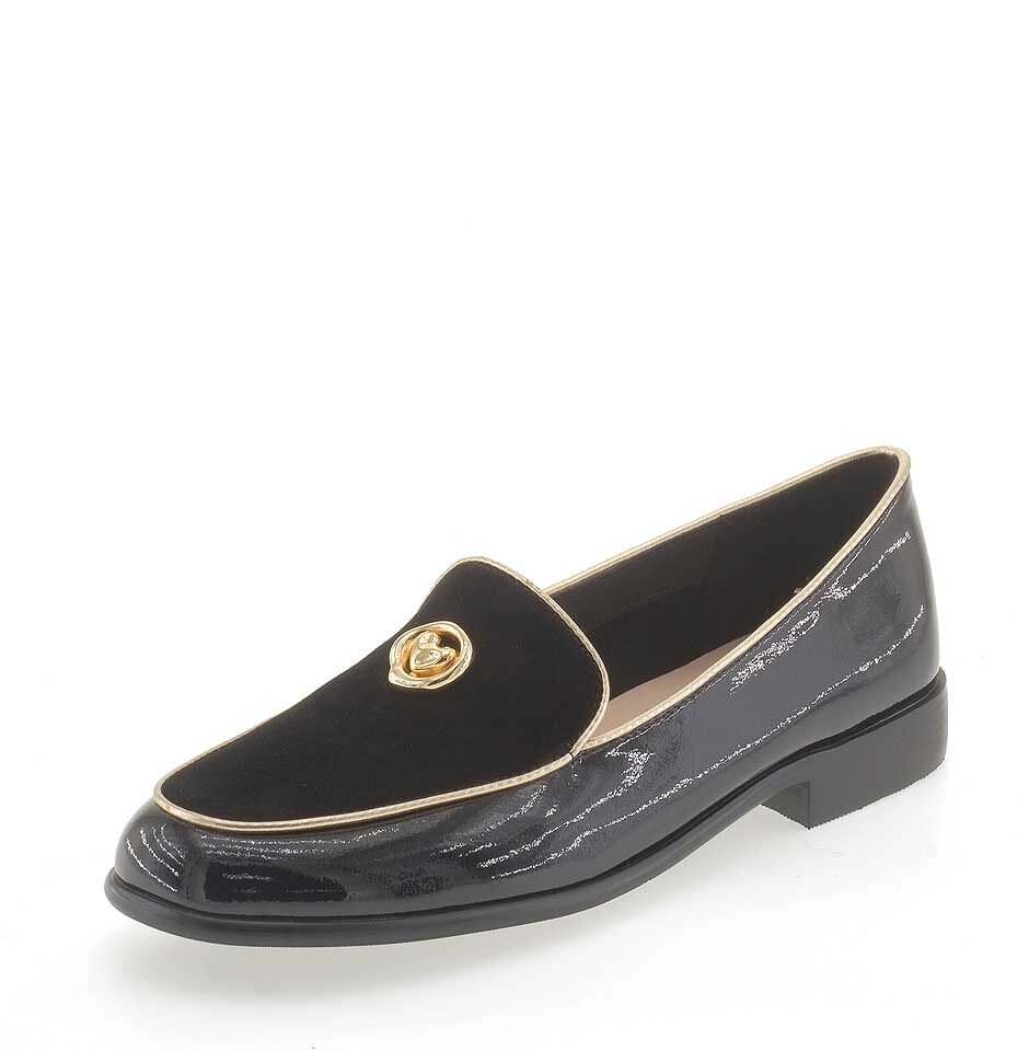 Туфли женские SINTIA K1121-A55-P18B черные