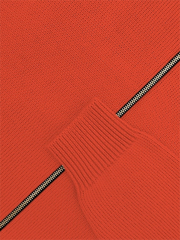 Толстовка на замке из экохлопка