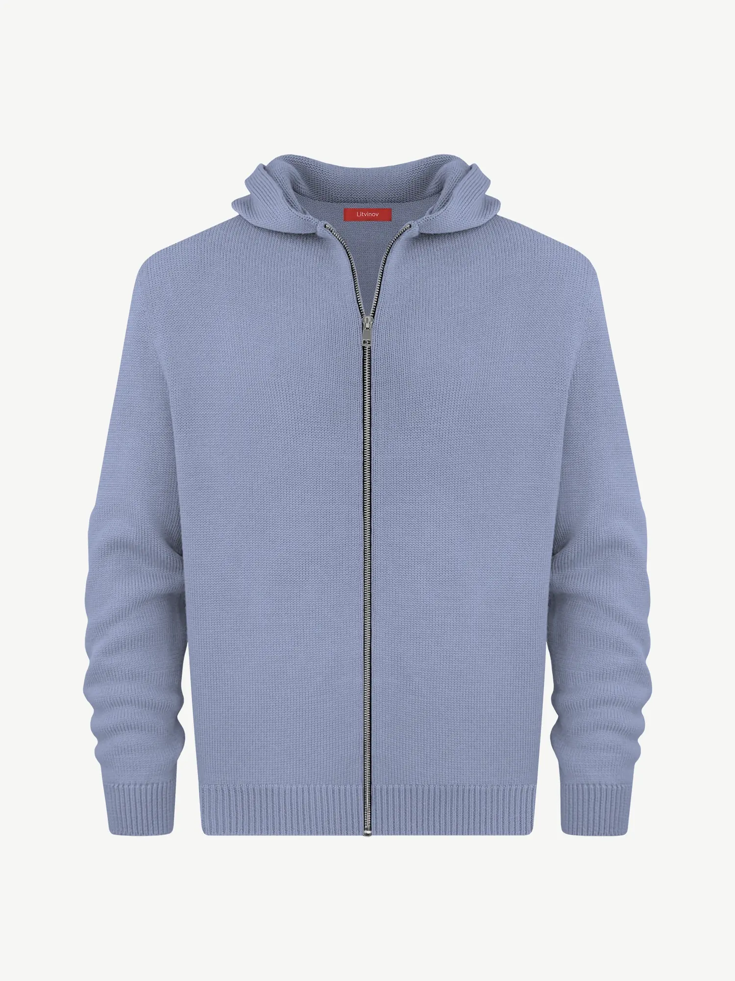 Толстовка на замке из кашемира