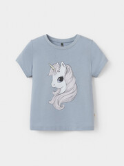 фуфайка  для девочки  КР 302865/серо-голубой 1362 к664