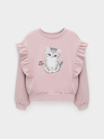 джемпер  для девочки  КР 302830/розовый лед к601