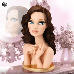 Мизи Долина Кукол Голова для Причесок Брюнетка