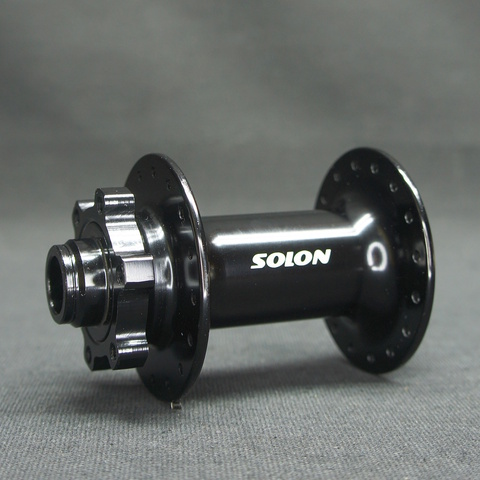 Втулка передняя для велосипеда Solon DH908TF 15х110мм 32спицы