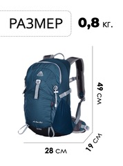 Рюкзак Ai One 1751 25л. Dark Green - 2