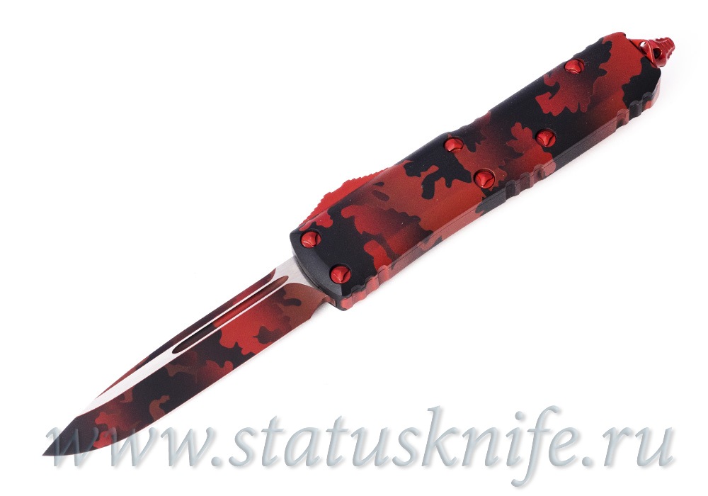 Нож Microtech UTX-85 231-1RCS Full Red Camo
